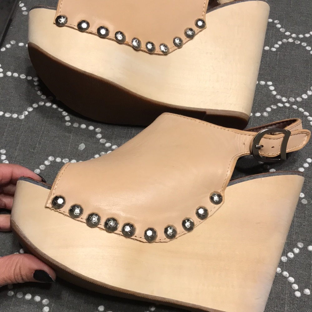 Jeffrey Campbell Leather Mule / Clog
